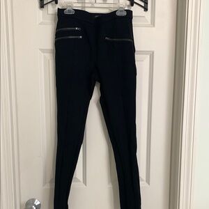 Romeo & Juliet Couture Black Skinny High-Waisted Pants